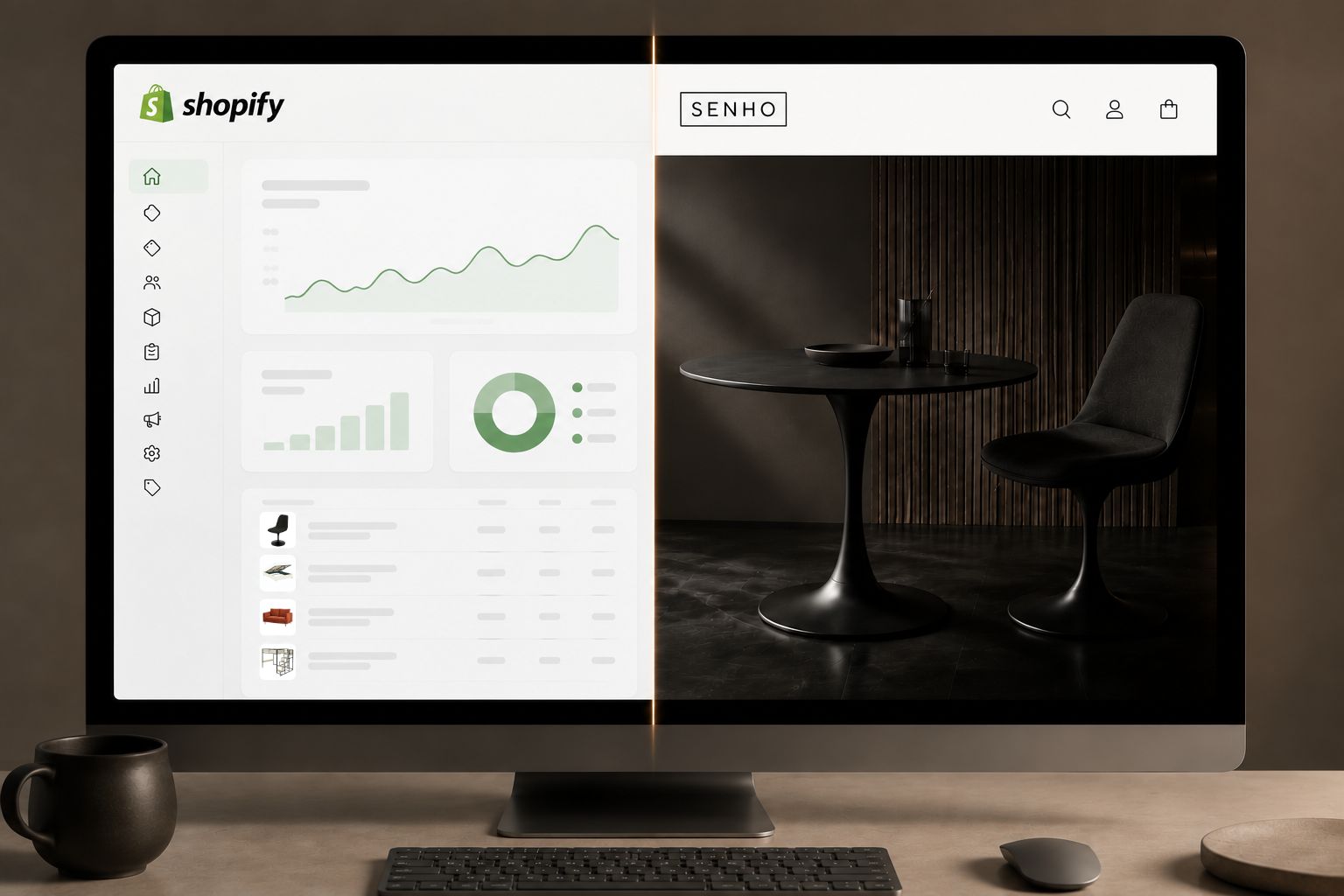 Pourquoi SENHO a choisi Shopify pour ses boutiques de meubles en ligne