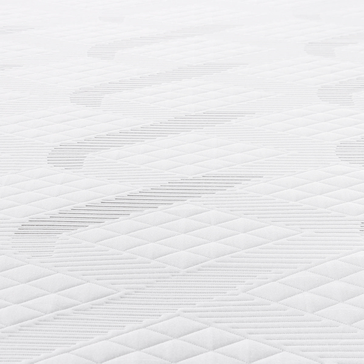 Détail coutil surmatelas 5,3cm SENHO PLUME 160x200cm