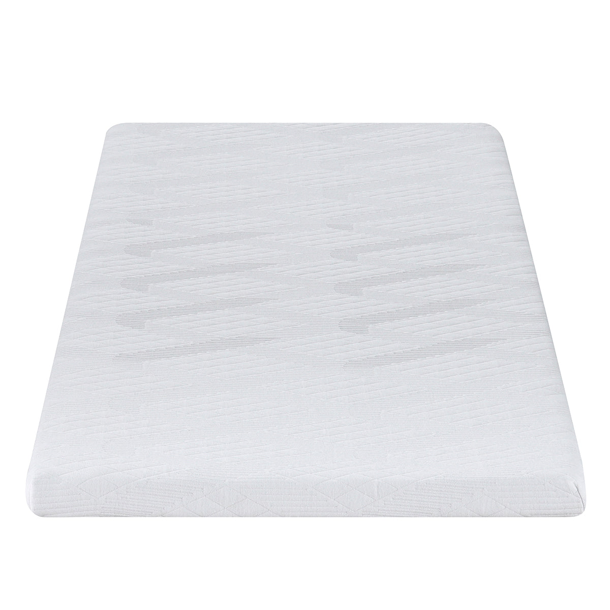 Vue de face surmatelas 5,3cm SENHO PLUME 90x190cm