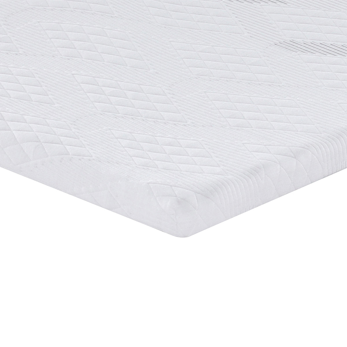 Détail côté surmatelas 5,3cm SENHO PLUME 90x190cm