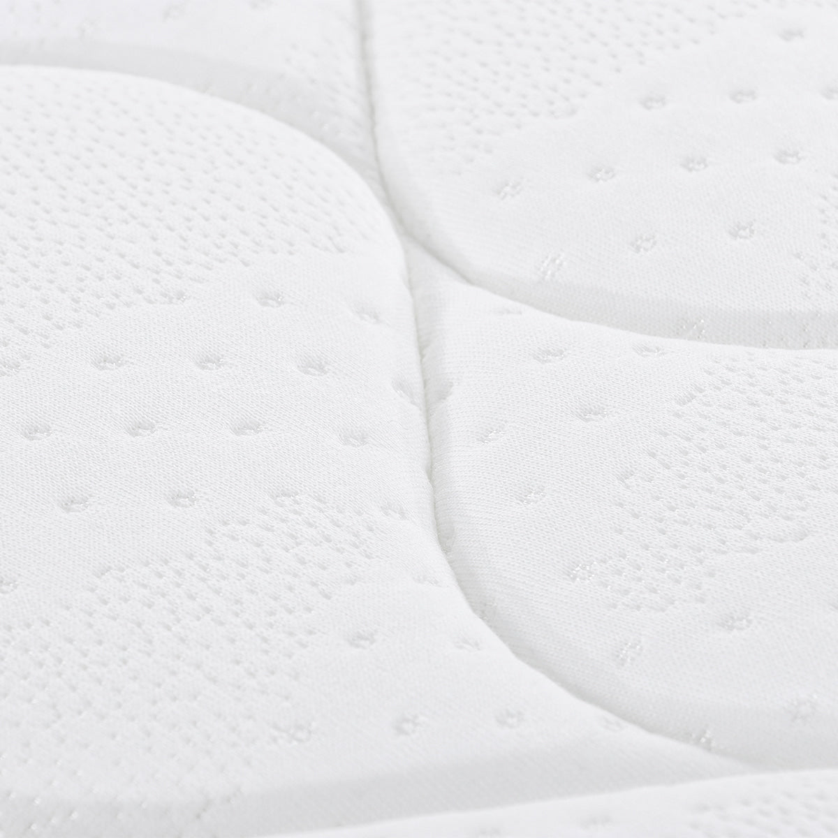 Détail piquage coutil matelas 25cm SENHO THENEST 140x190cm