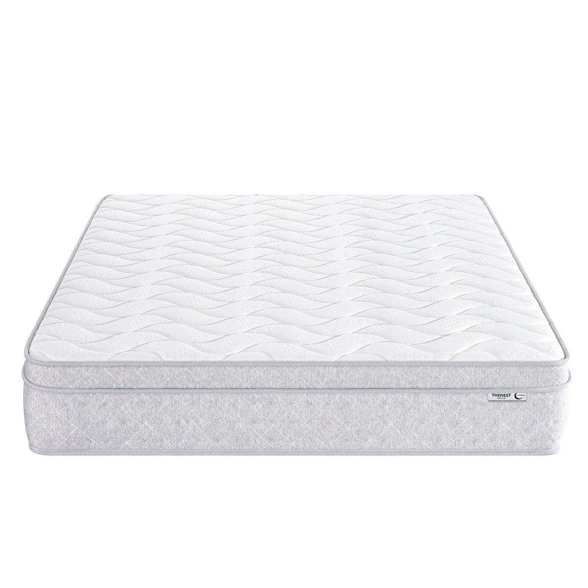 Vue de face matelas 25cm SENHO THENEST 160x200cm