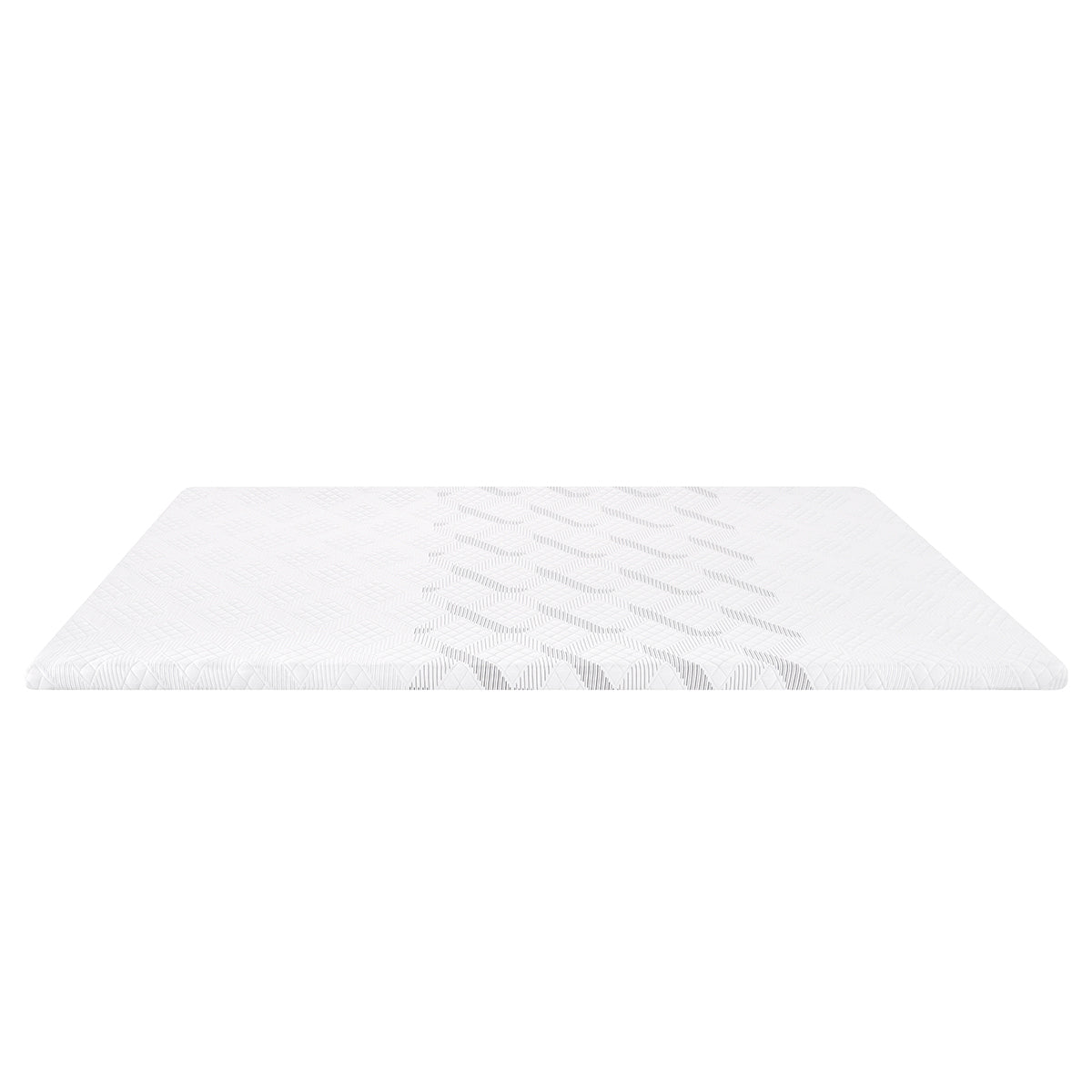 Vue de côté surmatelas 5,3cm SENHO PLUME 140x190cm
