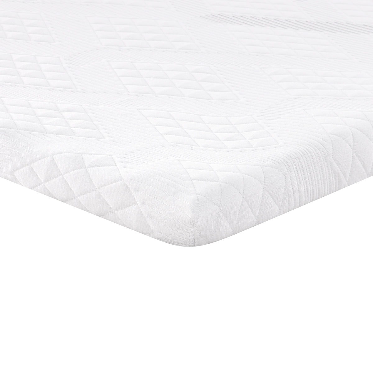 Détail côté surmatelas 5,3cm SENHO PLUME 160x200cm